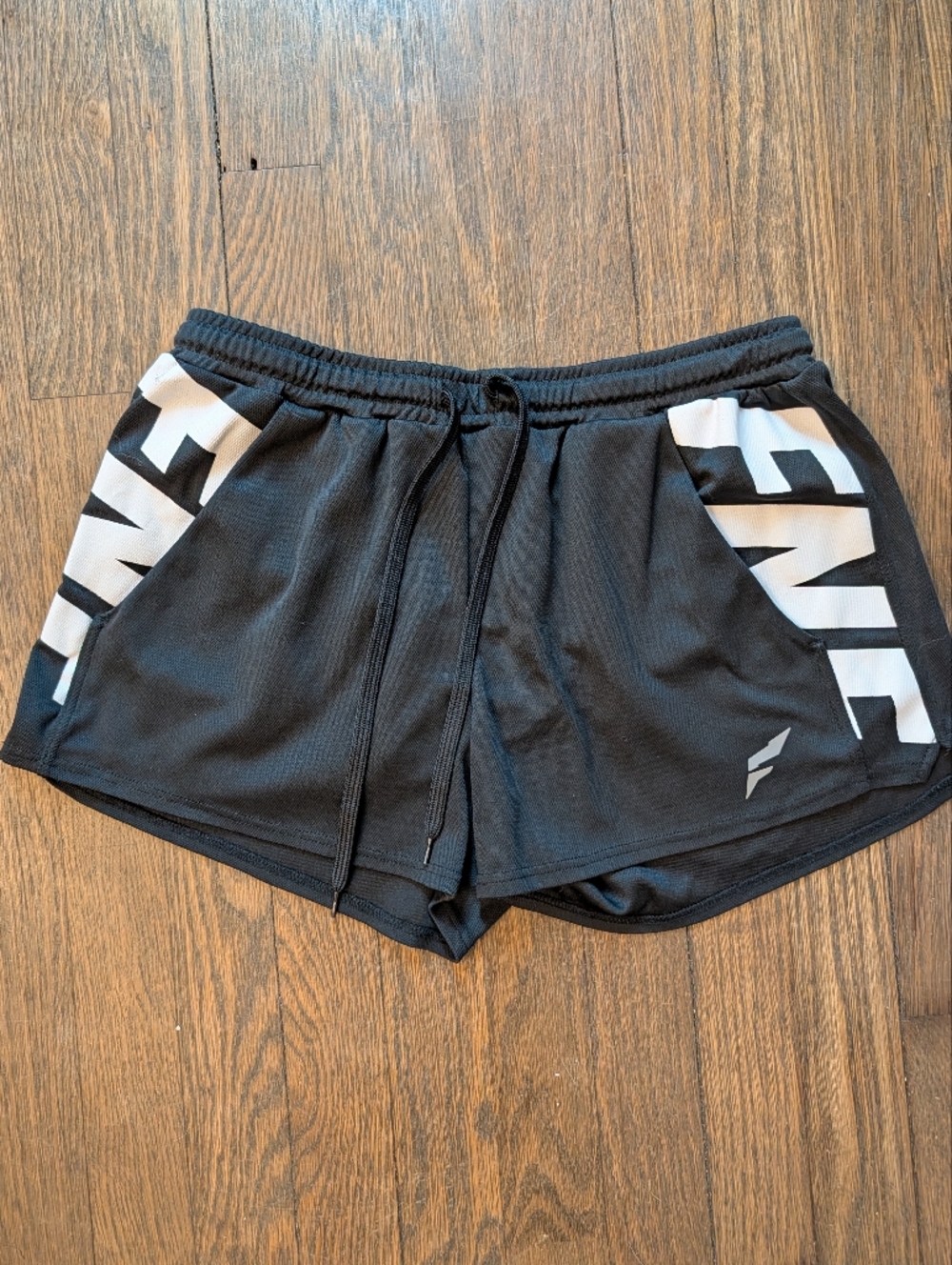 Flag Nor Fail Black Medium Shorts